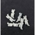 1/35 German Leopard II Rubber Type Metal Tracks w/Pins
