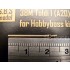 1/35 Toldi I 20mm Gun Barrel set for HobbyBoss kit (Toldi/39M Csaba/ADGZ/TKS Tankette)