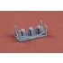 1/35 WWII German Panzer Headlight (3pcs)