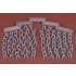 1/35 Sd.Kfz. 10 / Sd.Kfz. 250 Steel Tracks with Rubber Pads (Zgw51/240/160)