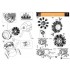 1/48 Gloster Gladiator Mk.I/Mk.II Engine & Cowling for Merit kits
