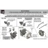 1/48 Bristol Bulldog Engine Upgrade set for Airfix kit (with rocker covers)