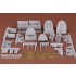 1/48 B-58 Hustler Bomber/Navigator and DSO Cockpit set for Monogram/Revell kit