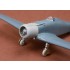 1/72 Fiat G.50/bis Engine & Cowling set for Fly kit
