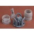 1/72 Bloch MB 151 & 152 Engine with Cowling set for Dora Wings