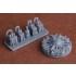 1/72 FM-2 Wildcat Engine & Exhaust set for Arma Hobby kit