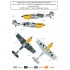 1/32 Messerschmitt Bf 109/Hispano Aviacion HA-1112 1990s Airshow Star Decals