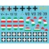 Decals for 1/48 Messerschmitt Bf-109F in Hungarian Service Vol.1