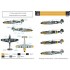Decals for 1/48 WWII Messerschmitt Bf-109G-2, G-4 in Hungarian Service