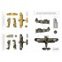 1/72 WWII Finnish Air Force Polikarpov I-153 Chaika Decals Vol.II for ICM/Smer kit