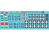 Decals for 1/72 WWII Messerschmitt Bf-109G-2, G-4 in Hungarian Service