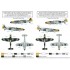 Decals for 1/72 WWII Messerschmitt Bf-109 G-10 in Hungarian Service
