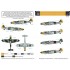 Decals for 1/72 WWII Messerschmitt Bf-109 G-10 in Hungarian Service
