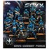 1/48 (35mm Scale) Fallen Frontiers Combat Forces Saix Figures Set