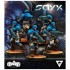 1/48 (35mm Scale) Fallen Frontiers Combat Forces Saix Figures Set
