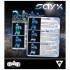 Acrylic Paints Set for Fallen Frontiers Saix (4 x 17ml)