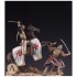 75mm Middle Age Knight Templar & Saracen Warrior Resin Kits