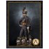 1/24 (75mm scale) The Napoleonic Wars Hussar Officer Brunswick 1815 (white metal)