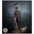 1/24 (75mm scale) The Napoleonic Wars Hussar Officer Brunswick 1815 (white metal)