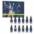 Scalecolor Artist Acrylic Paint Set - Monster's Ink (12 Tubes, Each: 20ml)