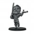 1/48 (35mm) The Smog Riders: Steam War Chibi Miniatures - Colonel Clayton