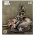 1/35 Tank & Coke (2 figures, soda case & turret)