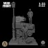 1/35 NW Broken Tracks 44-45: Sergeant Commander & "Grease" Gunner w/Sherman M4A3 Scenery