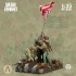 1/35 Warfront series - Mount Suribachi 1945 (6 figures w/Flag, pole, base)