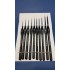 Sable Tri-grip Brush Set (10Pcs)