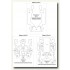 1/24 Toyota GT-One Composite Fiber Template Set for Tamiya 24222