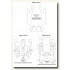1/24 Toyota GT-One Composite Fiber Template Set for Tamiya 24222