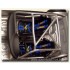 1/24 Seat Belt Buckles GT-Rally with decals (seat belt colour blue)
