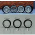 1/24 19" BBS Le Mans Wheels #1 w/Low Profile Tread Tyres