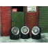 1/24 19" BBS Le Mans Wheels #1 w/Low Profile Tread Tyres
