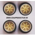 1/24 Sportec SPR1 19" Wheel Rings and Inserts Set (4 Wheel Rings + 4 Wheel Inserts)