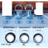 1/24 18" Speedline Cup Wheels #1 w/Bridgestone Tyres
