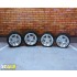 1/24 18" Speedline Cup Wheels #1 w/Bridgestone Tyres