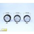 1/24 18" Speedline Cup Wheels #1 w/Bridgestone Tyres