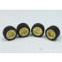 1/24 Porsche Campagnolo 15" Wheels Set (4 Wheels)
