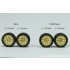 1/24 Porsche Campagnolo 15" Wheels Set (4 Wheels)