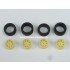 1/24 Porsche Minilite 15" Wheels Set (4 Wheels)