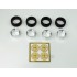 1/24 Alpina 16" Wheel Rings, Inserts & Tyres Set