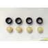 1/24 Pirelli 15" Wheels and Tyres Set (4 Wheels + 4 Tyres)
