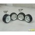 1/24 17" Rotiform Cup Wheels w/Bridgestone Tyres