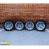 1/24 17" RUF Speedline Wheels with Toyo Stretch Wall Tyres