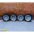 1/24 17" RUF Speedline Wheels w/Bridgestone Tyres