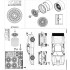 1/24 BMW M1 Procar Upgrade set for Revell BMW M1 kit