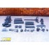 1/24 V-W Golf 1.8L 16V Weber Engine for Revell Golf 1 GTI/Cabrio/Pirelli