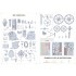 1/16 Burrell Compound Traction Engine 1901 Steam X 3D Kit