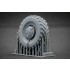 1/35 Modern GAZ Tiger V1 Sagged Wheel set for Meng kits